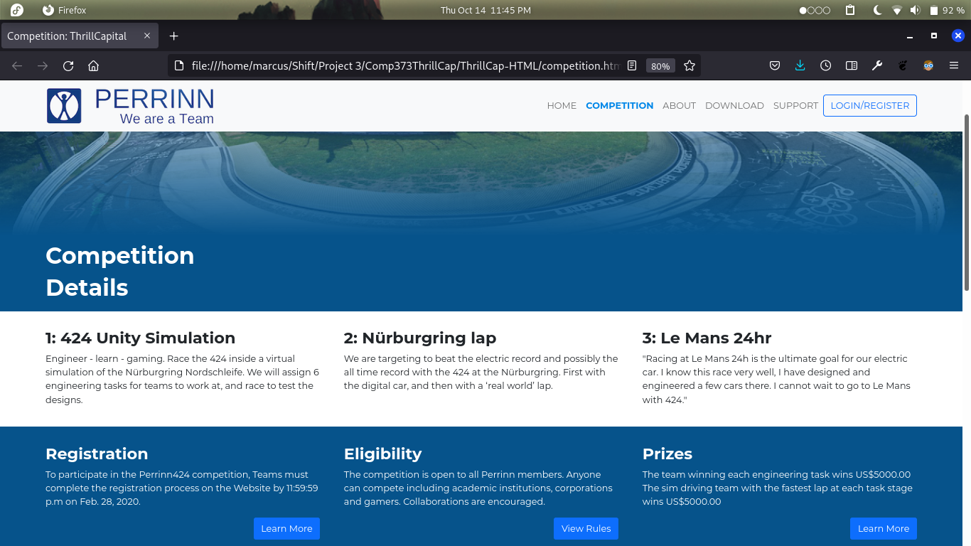 ThrillCapital Competition Platform Image